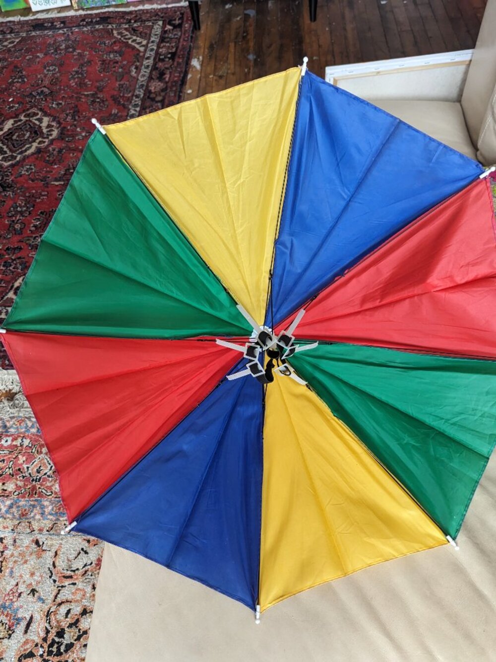 Umbrella Hat! Burning Man Must-Have!